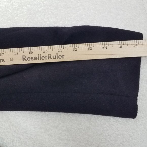 NEW Jack Victor Elements Men's L Kai Double Breasted Coat in Dark Burgundy Wool - Picture 14 of 15